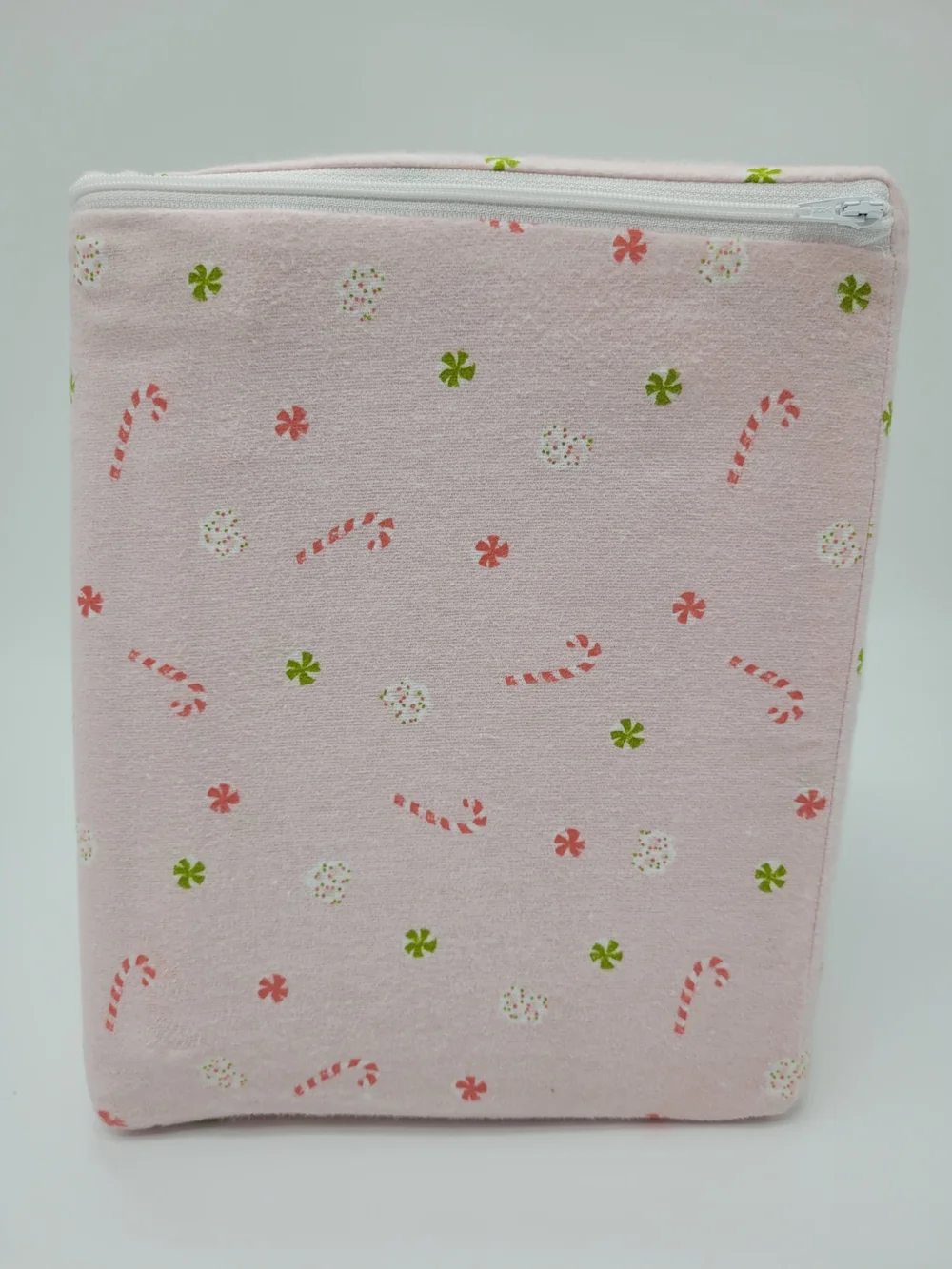 Cuddl Duds Heavyweight  Cotton Flannel Sheet Set Pink Candy Print KING Size NEW